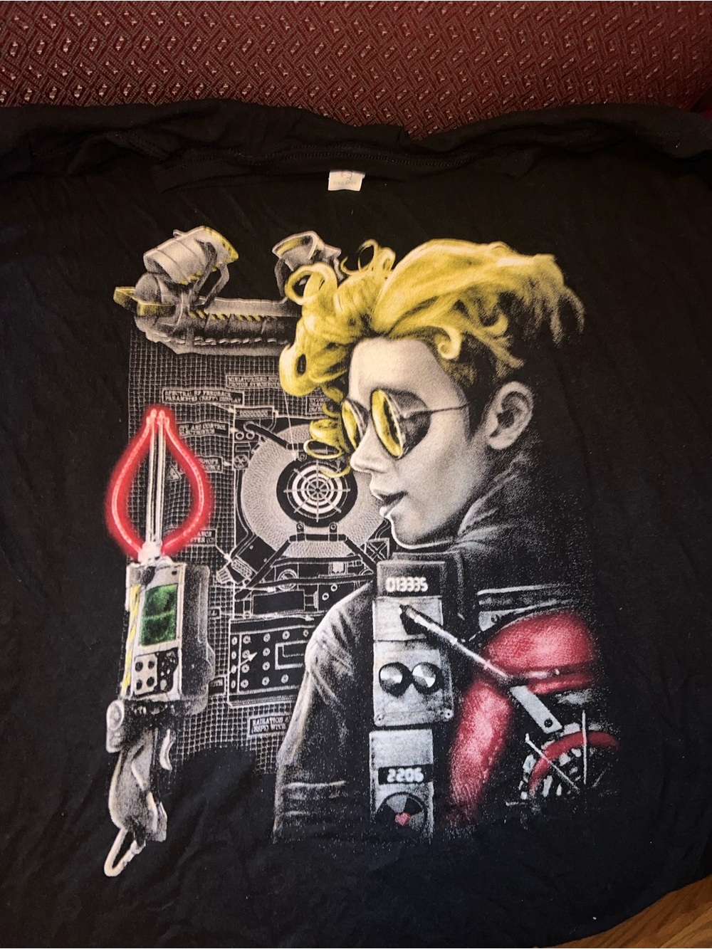 Female ghostbuster shirt